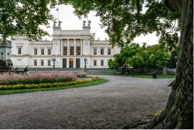 The university building downtown campus Lund