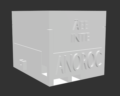 3D-modell av Anoroc