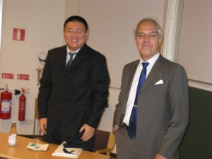 Ruiyuan and Gerhard