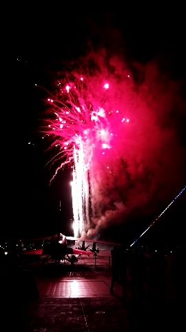 USS Midway Fireworks 2